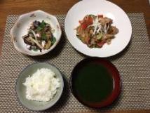 鶏肉のポン酢炒め