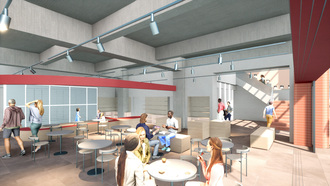 てんのうぴあ1階　フリースペースなど