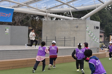 ランニングクリニックの様子