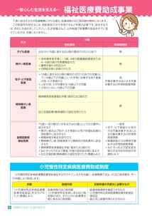 広報2025年５月号特集　福祉医療費助成事業１