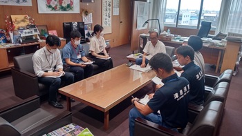 若手職員との意見交換会