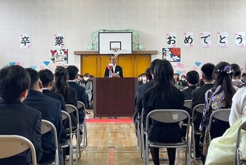 神守小学校卒業式